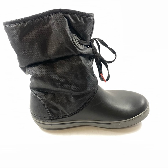 Crocs Women's Crocband Lace Boot SZ 7 Color Dark Brown. - Picture 5 of 13